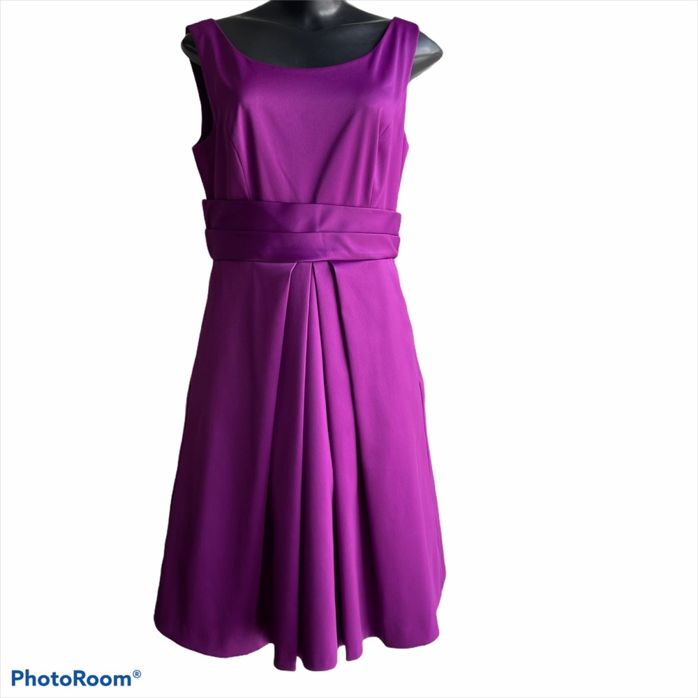 MaxandCleo purple cocktail dress, size 12